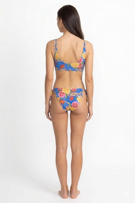 Johnny Was Pauline Front Tie Bikini Top CSW3925-M