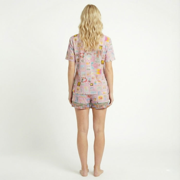 Johnny Was Sekai The Short Pajama Set MS8425-S