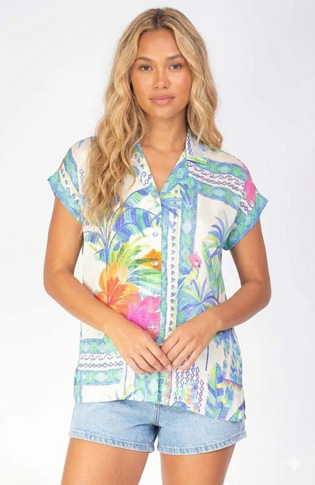 Johnny Was Melissa Laiya Button Up C18525-5