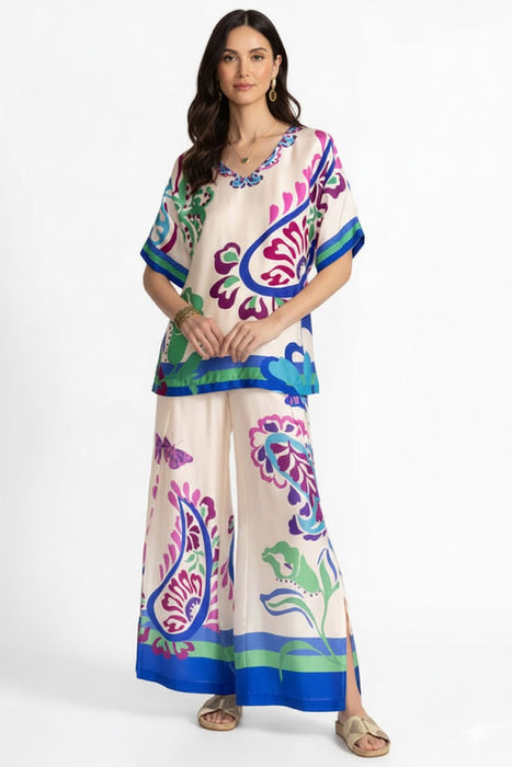 Johnny Was Jade Luna Wrap Wide Leg Pant L66225-5