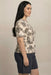 Johnny Was The Janie Favorite Fitted Elbow Sleeve Plus Size Tee T15225-4X