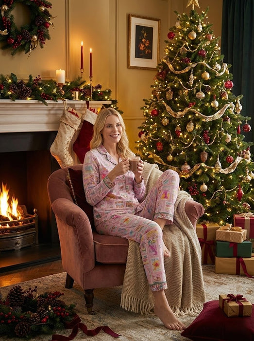 Johnny Was Sekai The Carly Long Sleeve Pajama Set MS8225-S