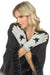 Alashan Ash Grey Cashmere Double Star Intarsia 3-in-1 Glove L4027 NEW - AfterRetail