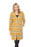 Alison Sheri Style A40135 Amber Combo Plaid Button-Down Coat