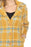 Alison Sheri Amber Combo Plaid Button-Down Coat A40135 NEW