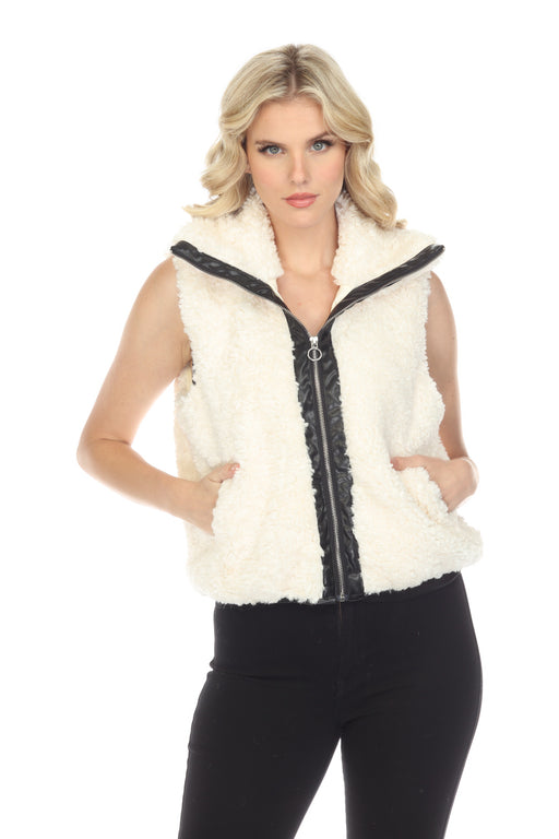 Frederica Pocketed Faux Fur Collar Coat – VICI
