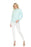 Elena Wang Long Sleeve Fuzzy Knit Sweater Top EW29013 NEW