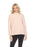 Elena Wang Long Sleeve Fuzzy Knit Sweater Top EW29013 NEW