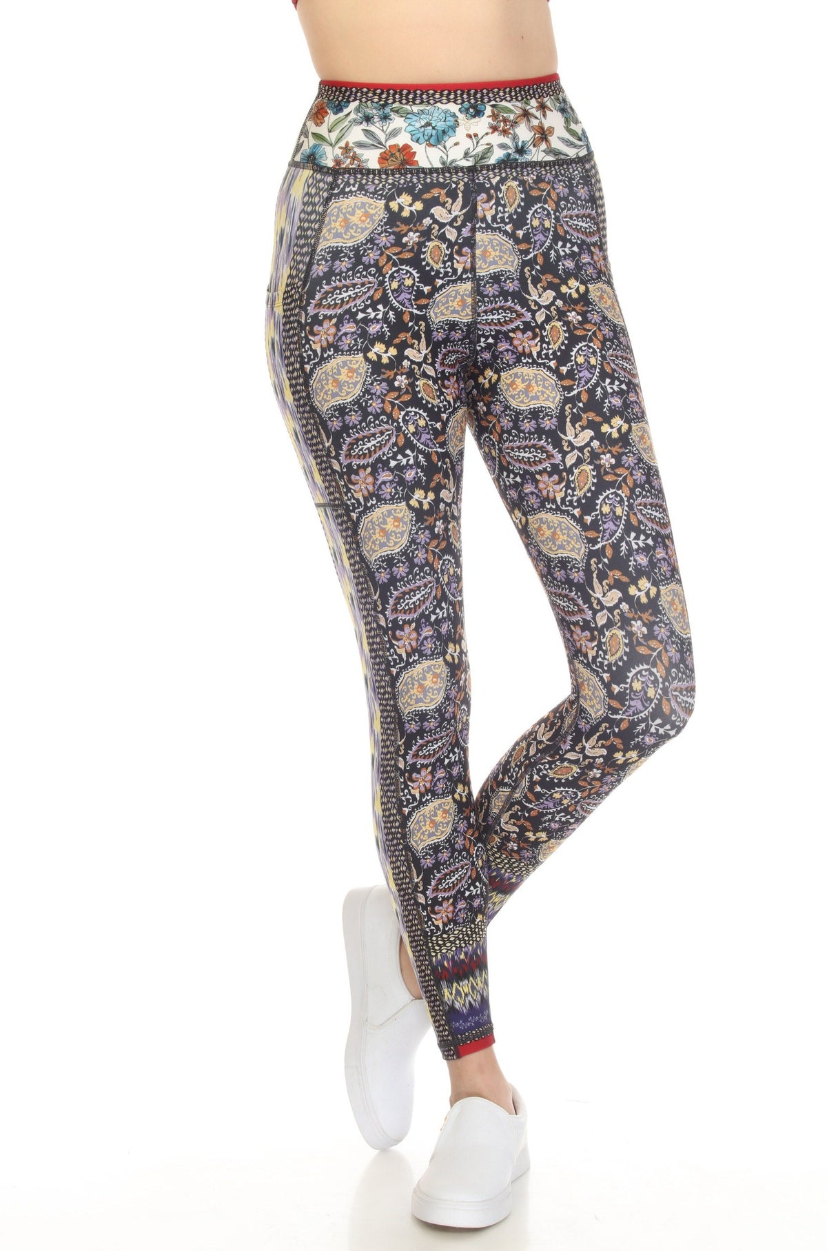 Johnny Was Betzy Bee Active Legging Boho Chic A0222A8 — AfterRetail