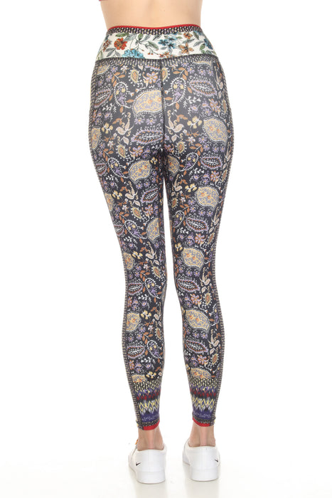 Johnny Was Betzy Bee Active Legging Boho Chic A0222A8