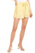 Johnny Was Style C80120 Mellow Yellow Valencia Pull On Shorts Boho Chic