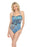 Johnny Was Ruched Sweetheart One Piece Swimsuit Boho Chic CSW9022AA NEW