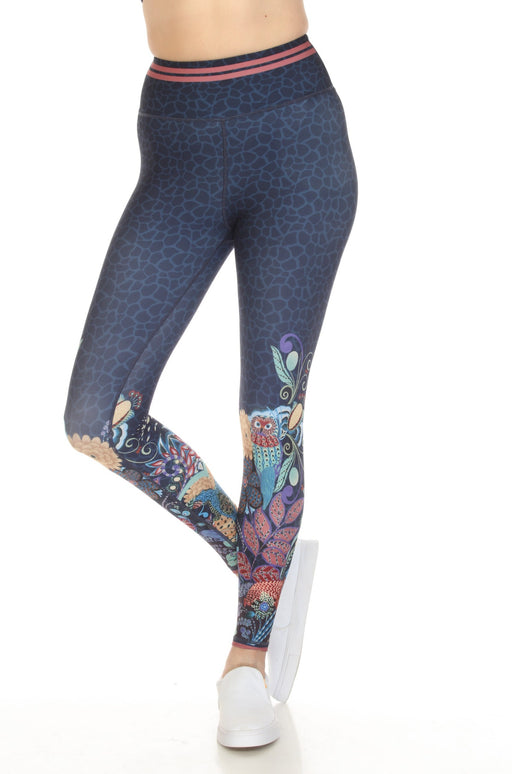 Johnny Was Style A1122A9 Seabrock Bee Active High Waist Legging Boho Chic