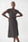 Joseph Ribkoff Printed Short Sleeve Midi Wrap Dress 222202 NEW