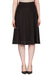 Joseph Ribkoff Style 173492 Black Laser Cutout Flared Skirt