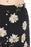 Joseph Ribkoff Black/Multi Floral Print Button Front Midi Skirt 212127 NEW