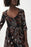 Joseph Ribkoff Black/Multi Paisley Print 3/4 Sleeve Tunic Top 223107 NEW