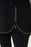 Joseph Ribkoff Black Rhinestone Zip Accent 3/4 Sleeve Tunic Top 223115 NEW