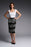 Joseph Ribkoff Style 223724 Black/Vanilla Two-Tone Floral Cap Sleeve Sheath Dress