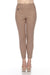 Joseph Ribkoff Style 201483 Cacao Straight Leg Slip-On Cropped Pants