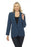 Joseph Ribkoff Style 223279 Nightfall Long Sleeve Woven Blazer Jacket