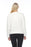 Joseph Ribkoff Off-White Chain Detail Round Neck Long Sleeve Top 221146 NEW
