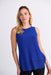 Joseph Ribkoff Style 183126 Royal Sapphire Georgette Layered Sleeveless Tank Top
