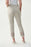 Joseph Ribkoff Sand Studded Lattice Frayed Hem Cutout Capri Jeans 221919 NEW