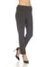 Joseph Ribkoff Style 144092 Slate Grey Pull On Tapered Ankle Pants
